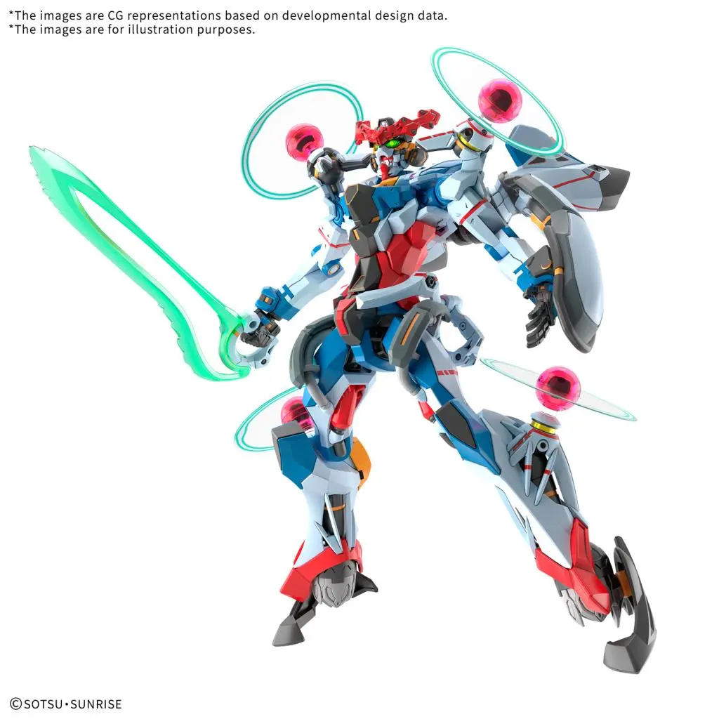 GUNDAM - HG 1/144 GQuuuuuuX (Endymion Unit Awakened) - Model Kit